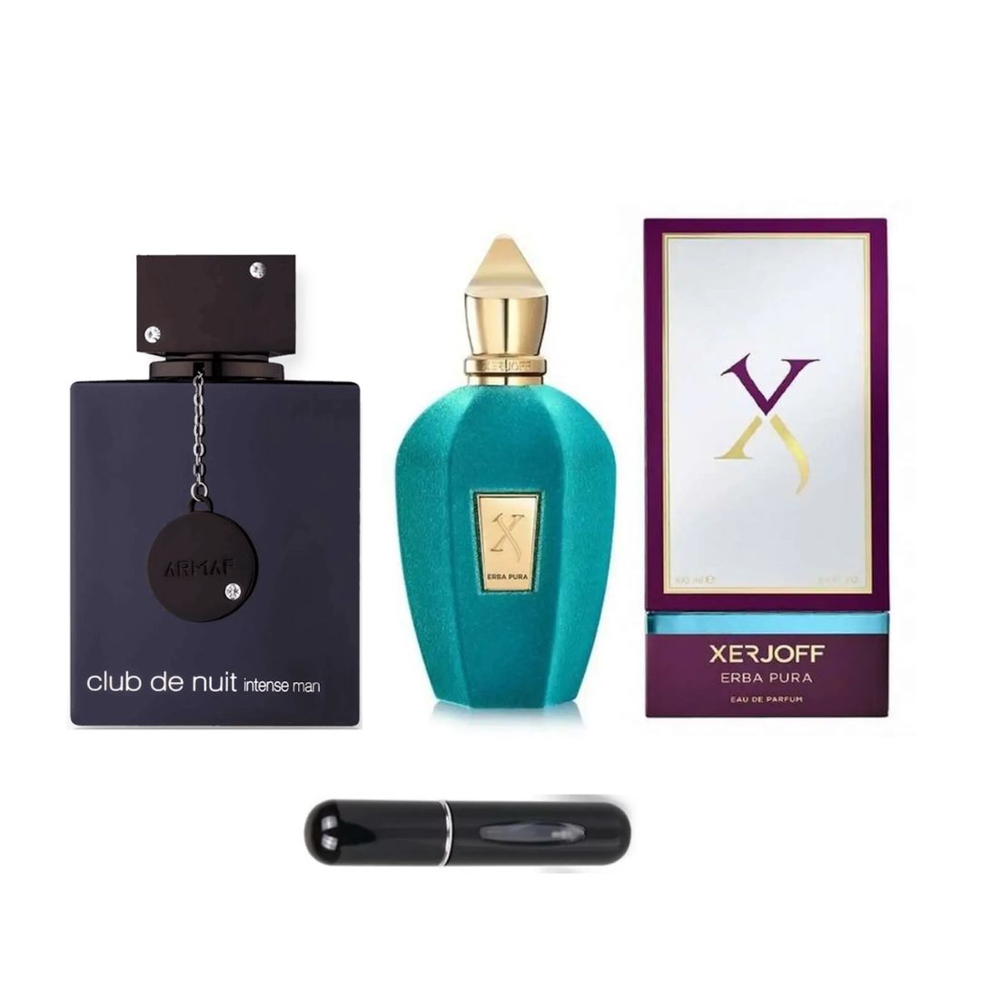 ERBA PURA ESTUCHE+CLUBTHENUIT+PERFUMERO